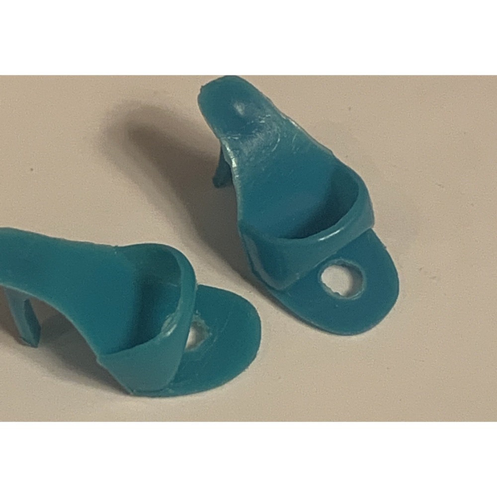 VINTAGE BARBIE PONYTAIL #1 turquoise Japanese Exclusive SHOES